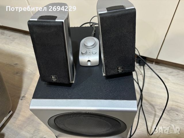 Logitech Z-2300 аудио система, снимка 2 - Аудиосистеми - 45681771