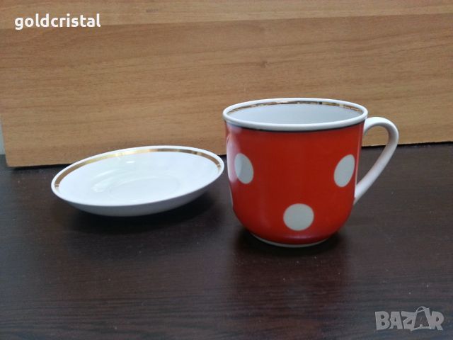 Стар руски порцелан чаша за чай , снимка 3 - Антикварни и старинни предмети - 46337346