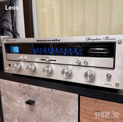 💥🔊Ретро ресивър MARANTZ 2216 - 1976-1978 г. - Made in Japan🔊💥, снимка 3 - Ресийвъри, усилватели, смесителни пултове - 49450259