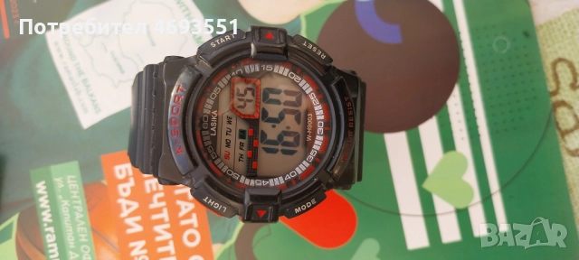 Мъжки часовник LASIKA W-H 9002 Водоустойчивост 30 метра аларма 12 лв , снимка 3 - Мъжки - 52913304