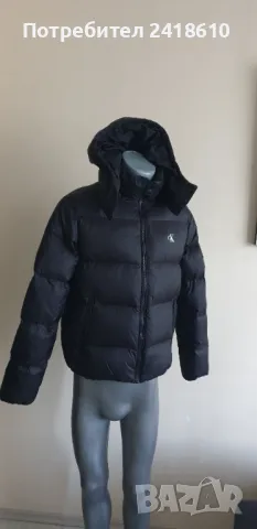 Calvin Klein Mens Down Water Repellent Jacket Size S НОВО! ОРИГИНАЛ! Мъжко Зимно пухено Яке!, снимка 5 - Якета - 47230286