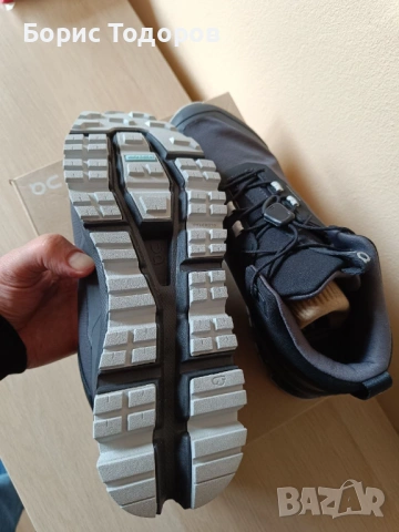 Маратонки женски детски високи обувки On Cloudhero Mid Waterproof 38 номер, снимка 5 - Маратонки - 53592162