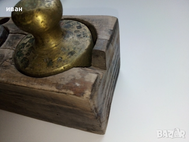 Комплект много стари теглилки / грамове, снимка 8 - Антикварни и старинни предмети - 52886723