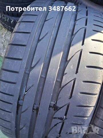 245 35 18 BRIDGESTONE 2бр летни RUN FLAT , снимка 3 - Гуми и джанти - 53816161