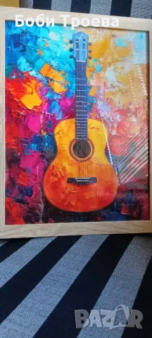 Модерен Креативен Музикален Дизайн С Дъга,, снимка 3 - Картини - 50304168