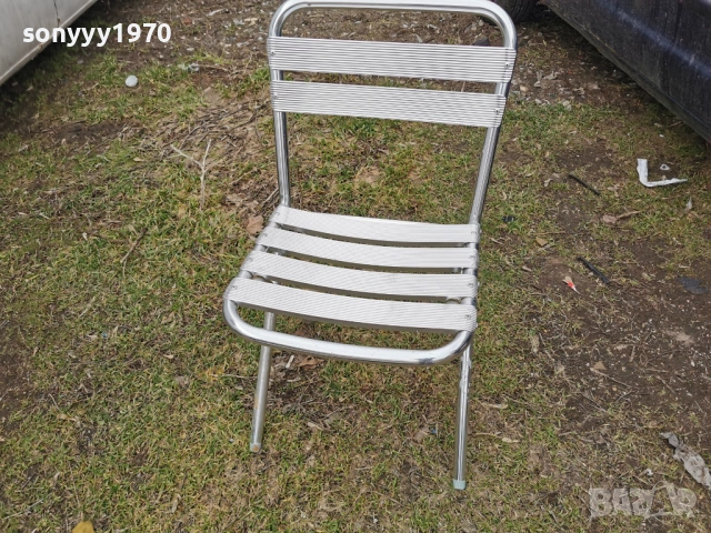 АЛУМИНИЕВ СТОЛ ОТ ГЕРМАНИЯ 1402261747, снимка 3 - Столове - 53477465