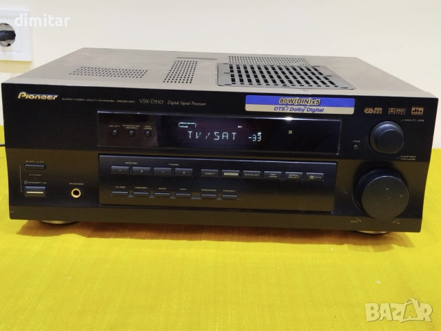 Многоканален приемник PIONEER VSX - D510 - 220 W , снимка 9 - Ресийвъри, усилватели, смесителни пултове - 54261712