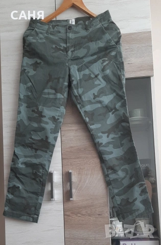 Дълги ефектни дънки и камуфлажен панталон, снимка 8 - Палта, манта - 53127975