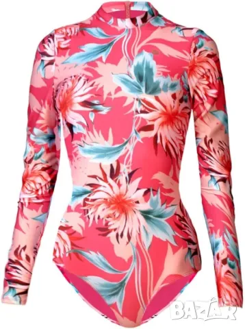 MF Sea Willy Fizzy дамски цял бански костюм, дълъг ръкав, цип отзад, UV50+ UPF, снимка 6 - Бански костюми - 50336400