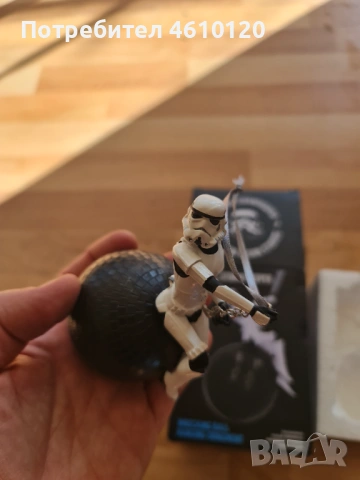 Колекционерска фигурка Star Wars, ръчно оцветена, снимка 5 - Колекции - 53666118