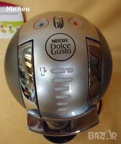 Кафемашина с гаранция 1 година NESCAFÉ® Dolce Gusto Krups Genio.Silver за капсули Долче густо Крупс, снимка 6 - Кафемашини - 54206356