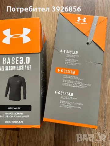 Мъжка блуза Under Armour Base 3.0, снимка 2 - Спортни дрехи, екипи - 46831068