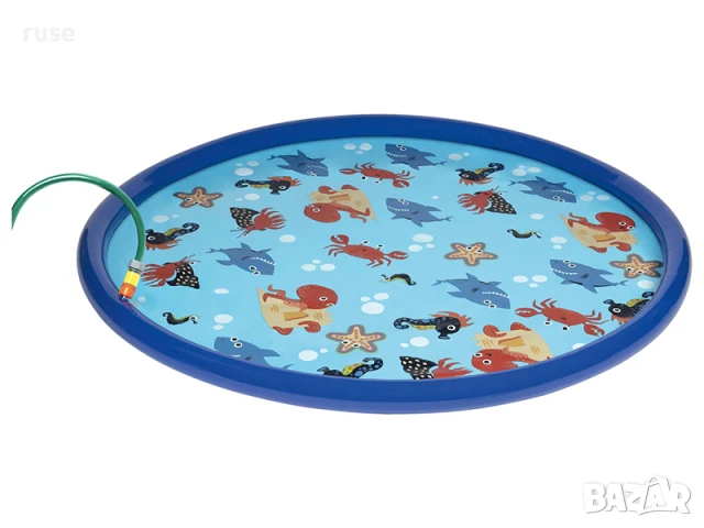 НОВИ! Надуваема пръскаща водна постелка 2в1 Детски фонтан два модела, снимка 2 - Надуваеми играчки - 49074288