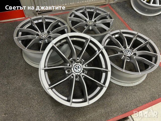 Джанти 17 Цола 5х112 Audi A4 A5 A6 VW Passat, снимка 4 - Гуми и джанти - 53221120