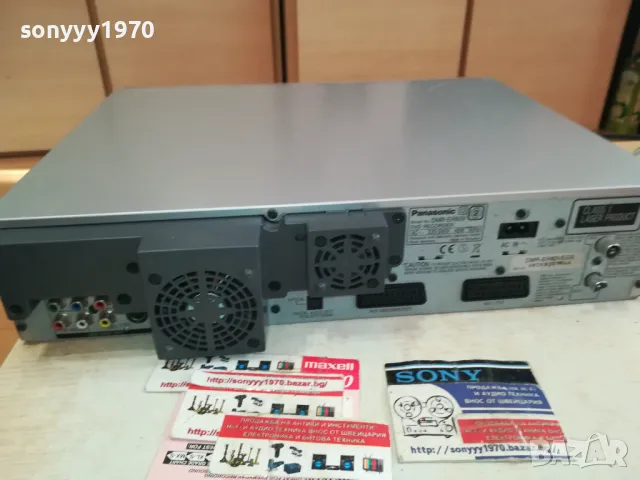 PANASONIC DMR-EH80V RECORDER HDD/DVD/VIDEO/SD CARD-ВНОС GERMANY 3012241637, снимка 9 - Плейъри, домашно кино, прожектори - 48499339