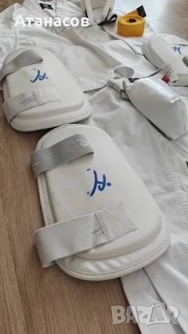 Пълен комплект за Таекуондо, добок, протектори, каска, снимка 3 - Детски комплекти - 52957612