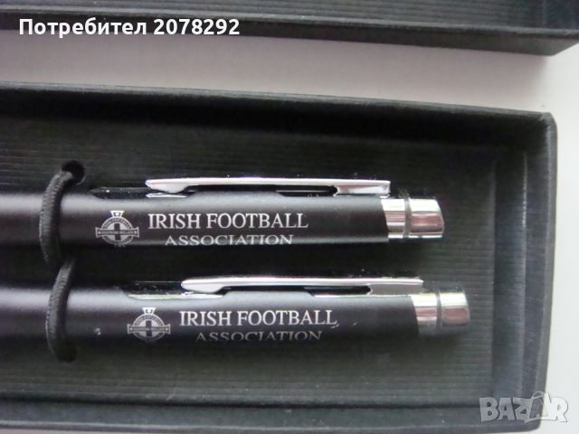 Ирландска футболна асоциация- комплект за писане, снимка 1 - Футбол - 45854338