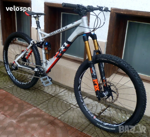 Ендуро РОТУИЛД  27.5"! "мека" рамка ! Фул ФОКС ! 11 скорости ХТ !, снимка 11 - Велосипеди - 53285987