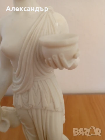 Статуетка от алабастър на богинята ХЕБА, снимка 4 - Статуетки - 50486876
