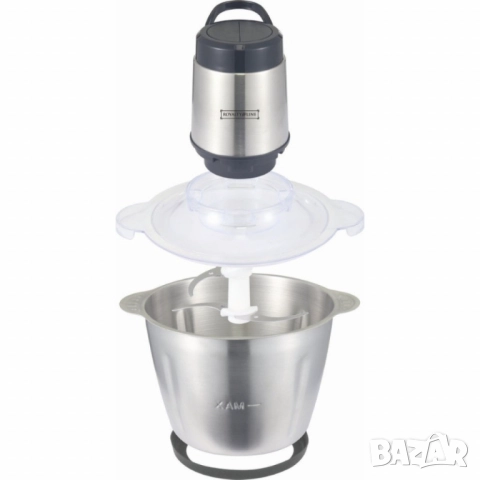 Електрически чопър с купа от неръждаема стомана Royalty Line RL-MCE300.34.18 / RL-MCE600.34.18, снимка 4 - Друга електроника - 51854065