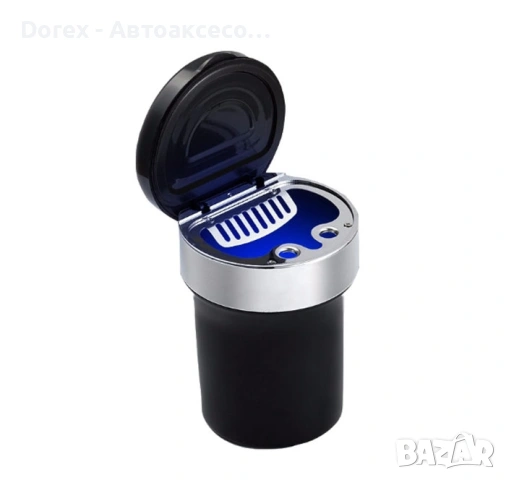 Пепелник за автомобил с LED диод J-B004 / PG105, снимка 4 - Аксесоари и консумативи - 53900131