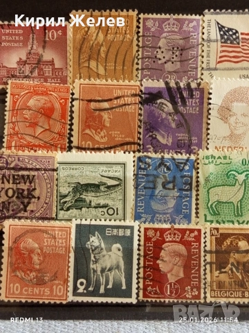 Стари пощенски марки от цял свят смесени СВЕТОВНИ ЛИДЕРИ за КОЛЕКЦИЯ ДЕКОРАЦИЯ 51568, снимка 2 - Филателия - 53218901