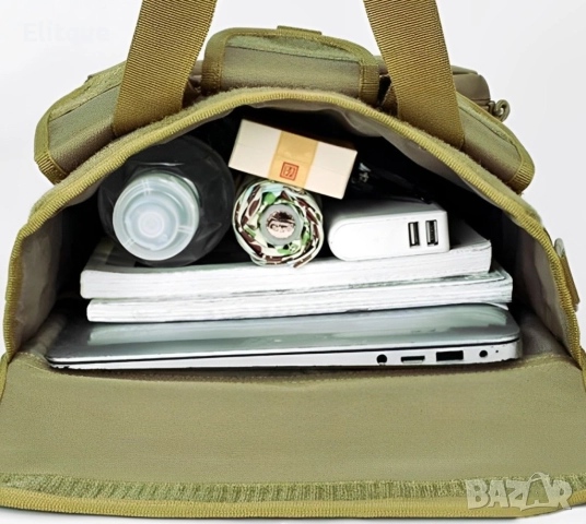 Мъжка чанта за къмпинг през рамо с множество джобове, снимка 3 - Други стоки за дома - 52862618