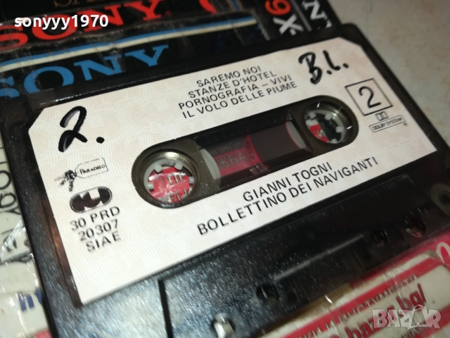 GIANNI TOGNI-ORIGINAL TAPE 2108251545, снимка 8 - Аудио касети - 51443066