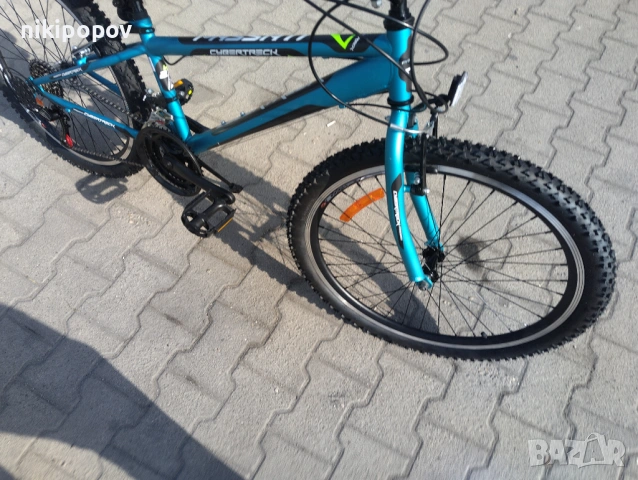PASSATI Велосипед 24" CYBERTRECK син, снимка 8 - Велосипеди - 53839330