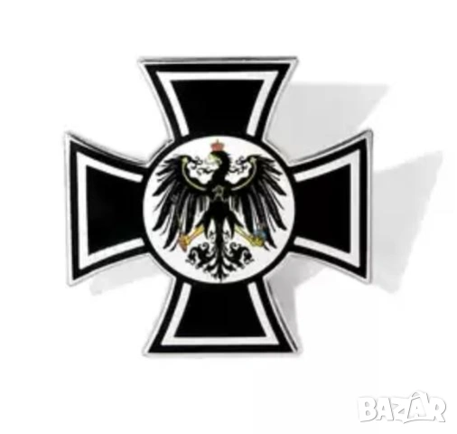 Пин Значка Германски Железен Кръст Орел Военен Орден Прусия Германска Империя Императорски Орел SS23, снимка 3 - Друга електроника - 46364565
