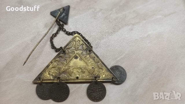 Възрожденски накит, игла,начелник,забодка,бижу,трепка , снимка 4 - Антикварни и старинни предмети - 52549085