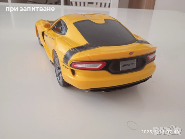 Колички Mercedes DTM, Dickie toys и Dodge SRT Viper GTS, Maisto, пластмасови 1/24, снимка 17 - Колекции - 50868646