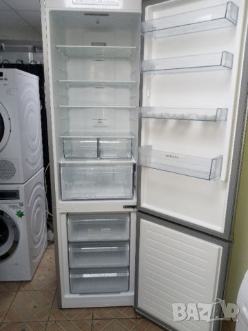 Като нов иноксов комбиниран хладилник с фризер Бош Bosch 2 години гаранция!, снимка 8 - Хладилници - 45331841