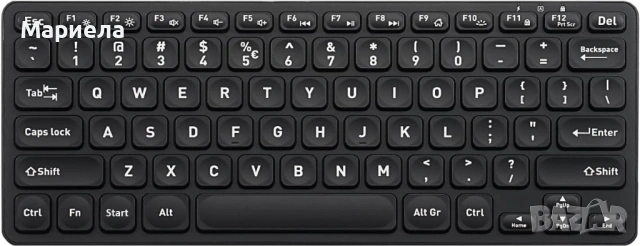 Безжична мини клавиатура с подсветка / Perixx PERIBOARD-732