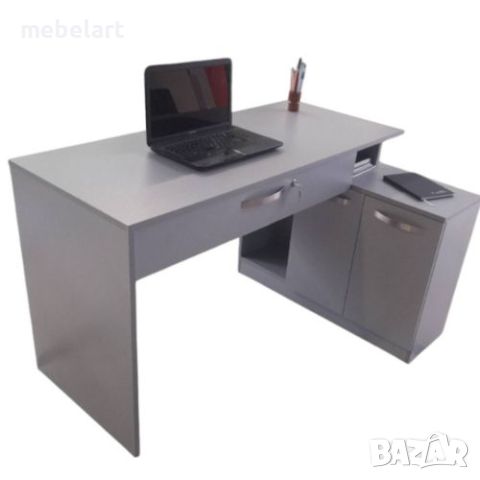 Ъглово бюро с чекмедже и ключалка, снимка 1 - Бюра - 45395493