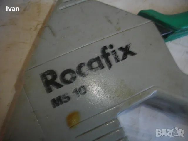 Френски Професионален Ръчен Такер за скоби кламери ROCAFIX MS100 Made in France, снимка 5 - Други инструменти - 47240629