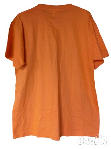 Мъжка тениска The Big Apple, 100% памук, Оранжева, 70x55 см, M, снимка 2 - Тениски - 45514753
