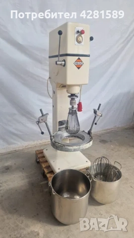 Немски сладкарски миксер Rego CM3, снимка 6 - Други машини и части - 53658082