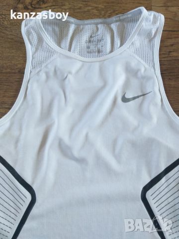 Nike Dry Miler Tank - страхотен дамски потник С, снимка 3 - Тениски - 46416114