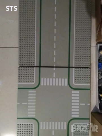 Lego old gray road Лего базови плочки път
