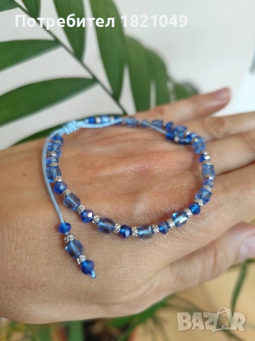 Летни блестящи гривни/колиета от кристали