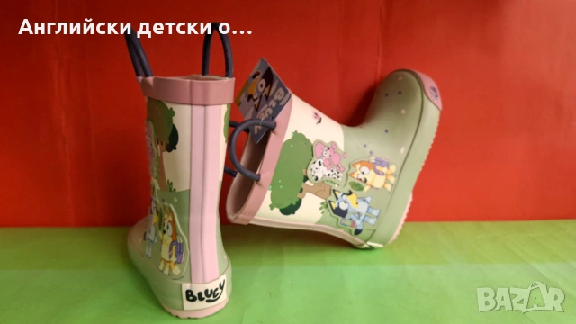 Английски детски гумени ботуши , снимка 2 - Детски боти и ботуши - 54196841