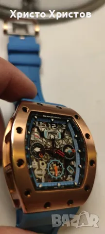 Мъжки луксозен часовник Richard Mille RM 11 -05 Automatic Winding Flyback Chronograph Gmt  Limited , снимка 3 - Мъжки - 46932854