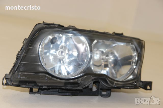 Ляв фар BMW E46 Serie 3 (1998-2001г.) BOSCH 6902745 / 63126902745 / 0301089205 Черен, снимка 5 - Части - 45702289