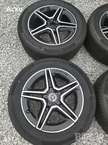 оргинални джанти Мерцедес AMG 5x112..20.цола предни 9j ET44 задни 9j ET57, снимка 2 - Гуми и джанти - 51889176