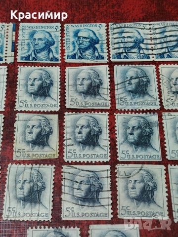 ПОЩЕНСКИ МАРКИ САЩ , снимка 17 - Филателия - 53075891