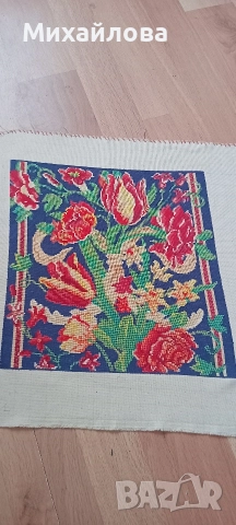 Красив гоблен "Лалета", снимка 4 - Гоблени - 52874039