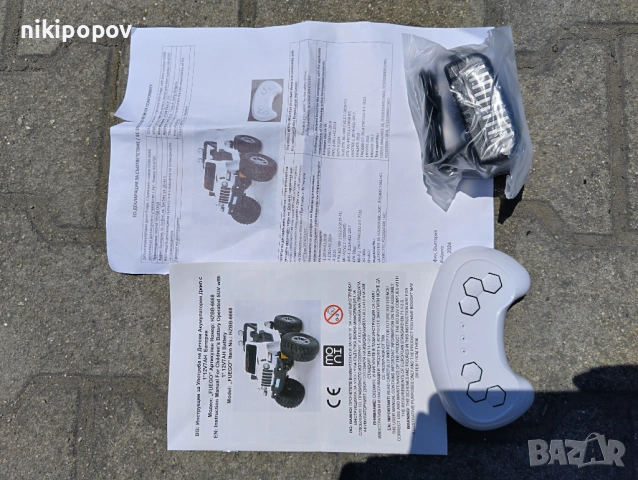 US Двуместен акумулаторен джип FUEGO 4x4, снимка 12 - Детски велосипеди, триколки и коли - 53569359