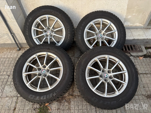 Джанти с гуми за Алфа Ромео Стелвио Джулия 5х110 