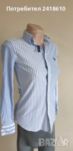 POLO Ralph Lauren Oxford Knit Pique Cotton Womens Size XS НОВО ! ОРИГИНАЛ! Дамска Риза!, снимка 14 - Ризи - 52576844
